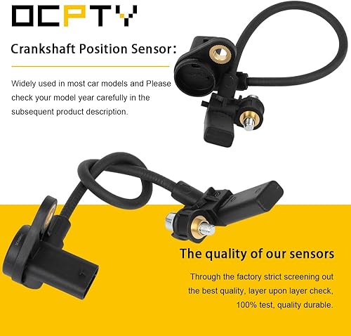 Miniatura 67 de OCPTY PC553 Sensor de manivela Sensor de posición del cigüeñal apto para Buick Lacrosse/Regal/Verano, para Chevy Captiva