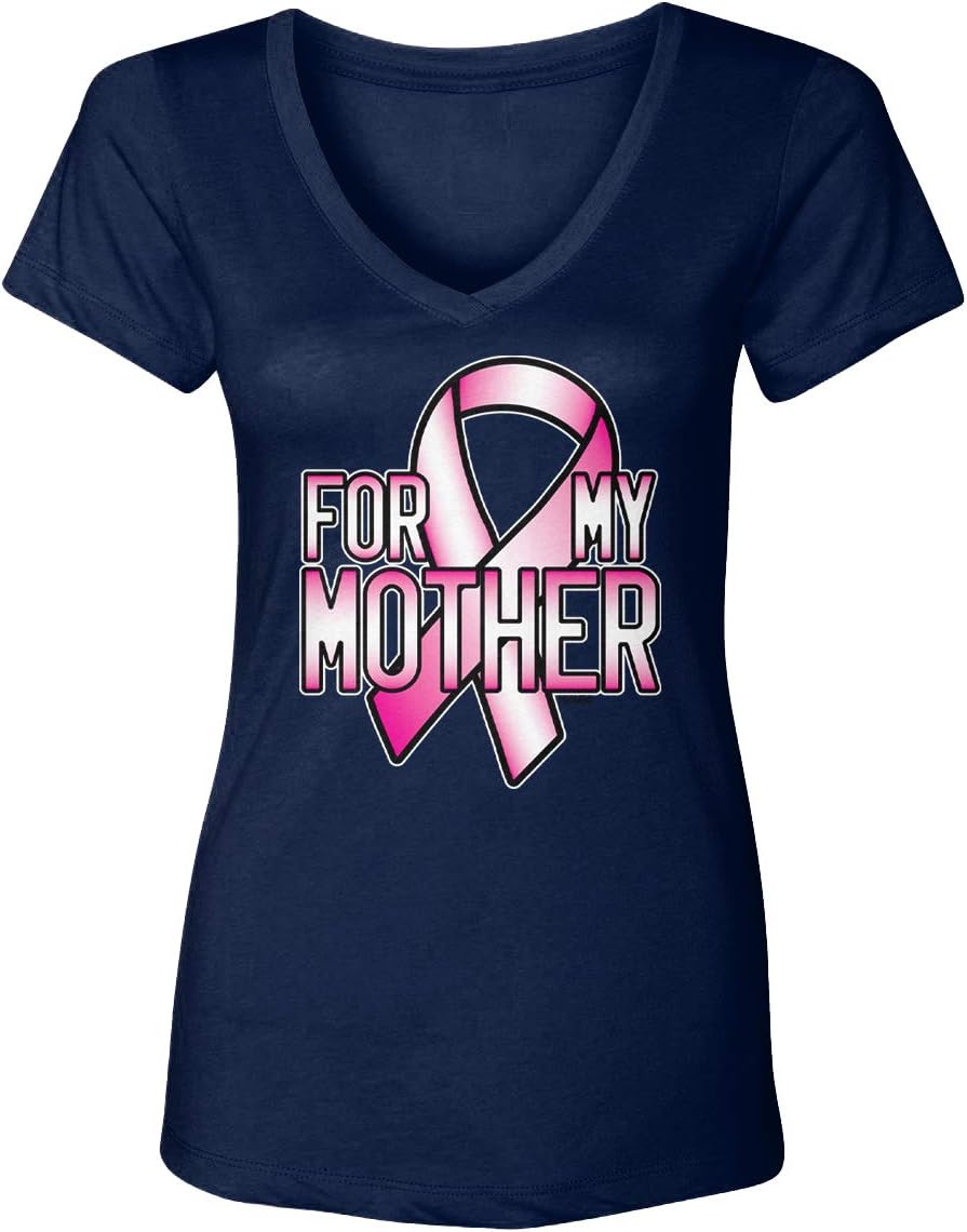 for My Mother - Breast Cancer Awareness Women's V-Neck T-Shirt