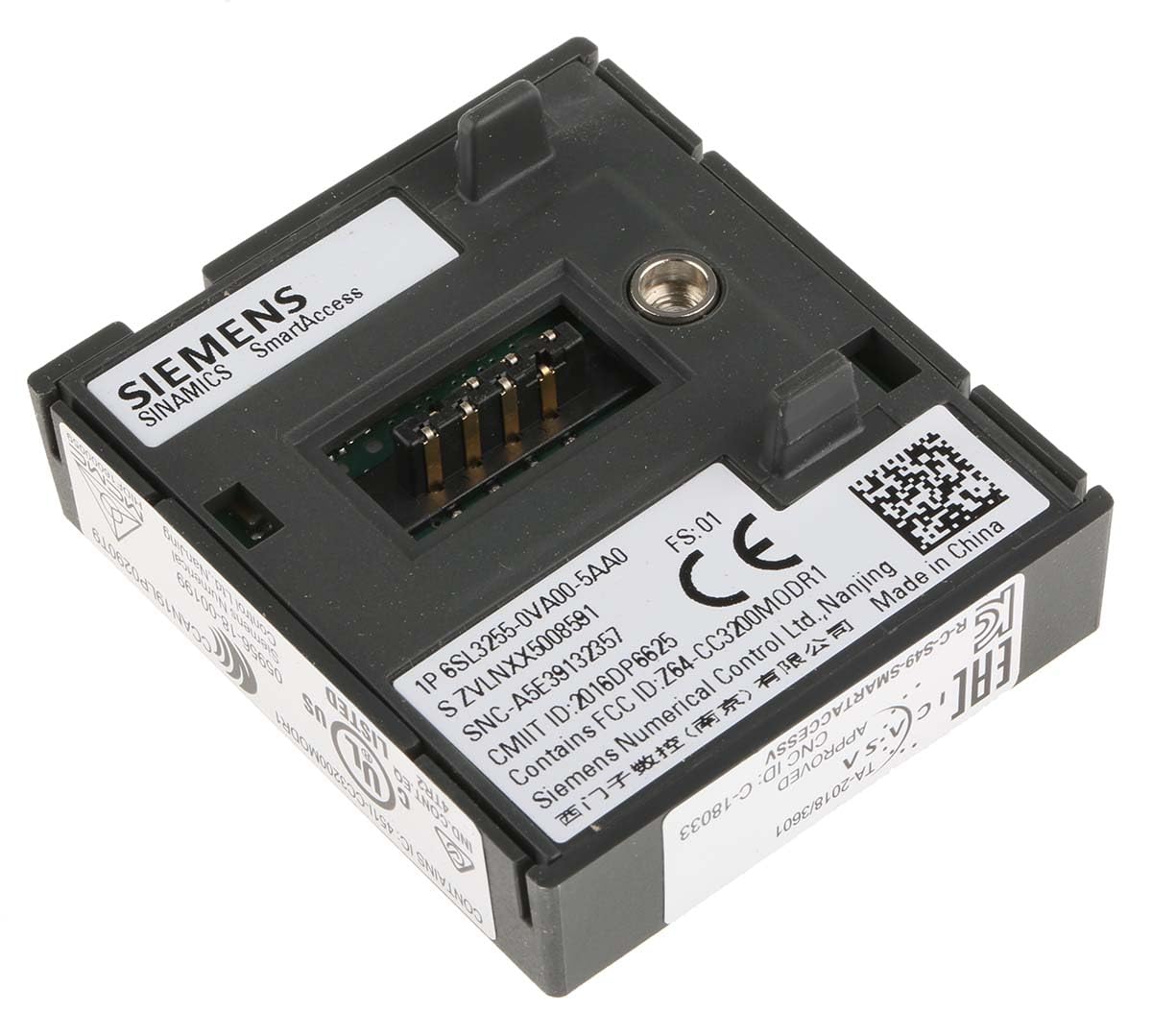 Module serveur Web Siemens 6SL3255 Smart Access pour convertisseur Sinamics V20