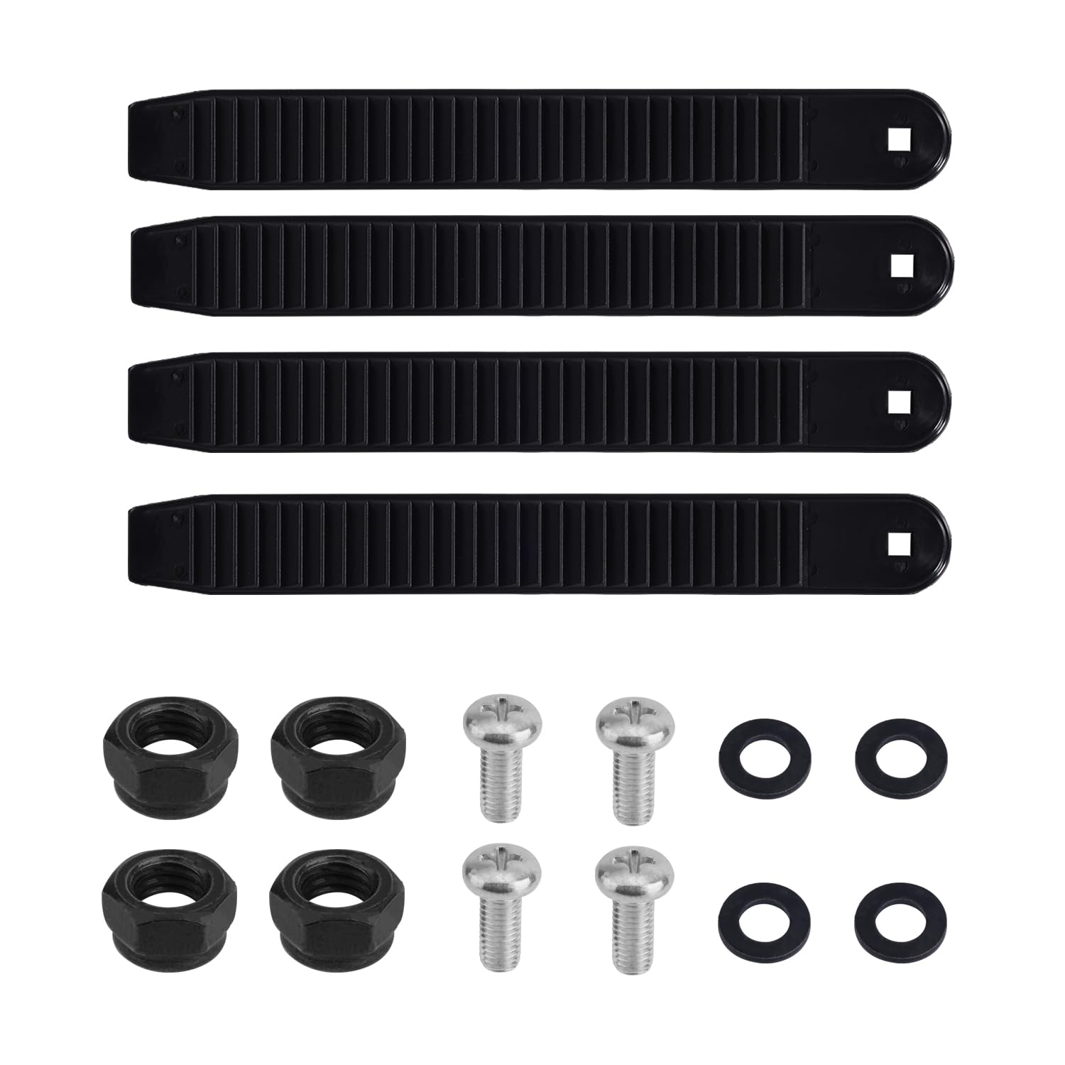BOXOB 4uds Correas de Snowboard, 17,5x2,1cm Alta Elasticidad Repuesto