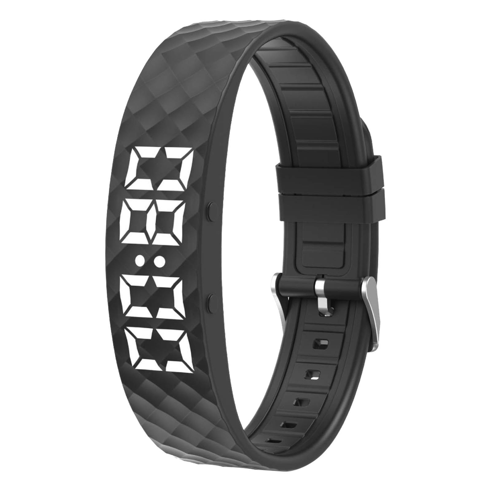 Vibrating Alarm Wristband with up to 8 Silent Alarms for Heavy Sleepers