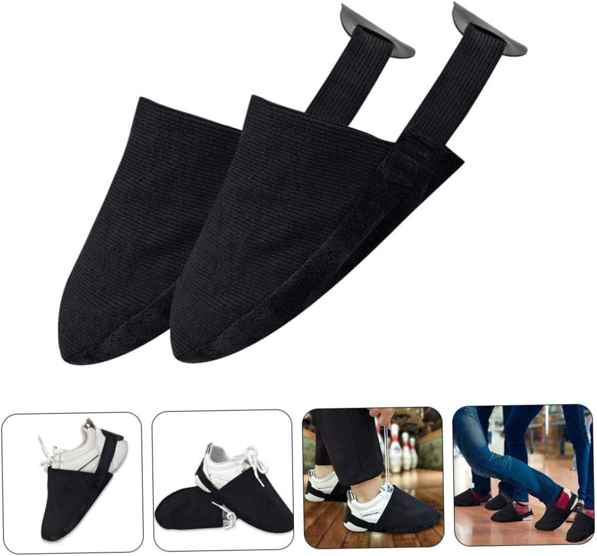 1pair Bowling Shoe for Boys and Girls Adults Slider Accessories - Design for Easy Movement Protects Shoes from Moisture Dirt for Bowling Practice
