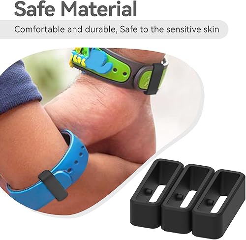Miniatura 6 de RuenTech Paquete de 6 correas compatibles con Disney Magic BandMagic Band 2.0Magic Band+, bucle de seguridad de silicona para banda mágica de Disney