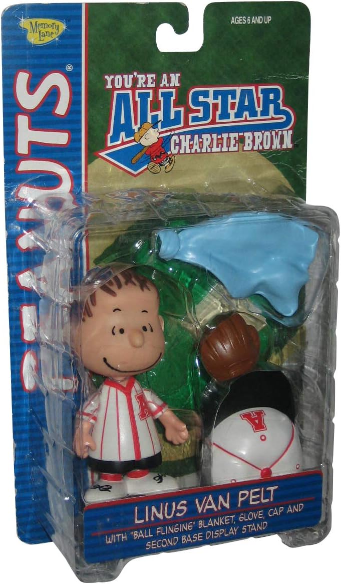 Linus from Charlie Brown Baseball Individual Figure (colors and styles vary)