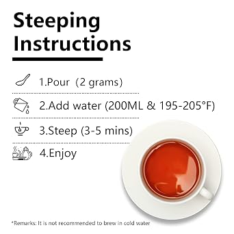 RIANTEA Black Tea Loose Leaf, Premium Original Leafy Whole Tea Leaves No Crumb, Naturally Sugar Free Low Caffeine without Additives, Stress Relief and Refreshing, Aluminum Tea Can, 3.1OZ
