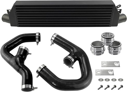 Turbo Intercooler Kit for Audi A3 VW Golf MK5 MK6 GTI FSI Jetta 2.0T 06-10 Black-Black
