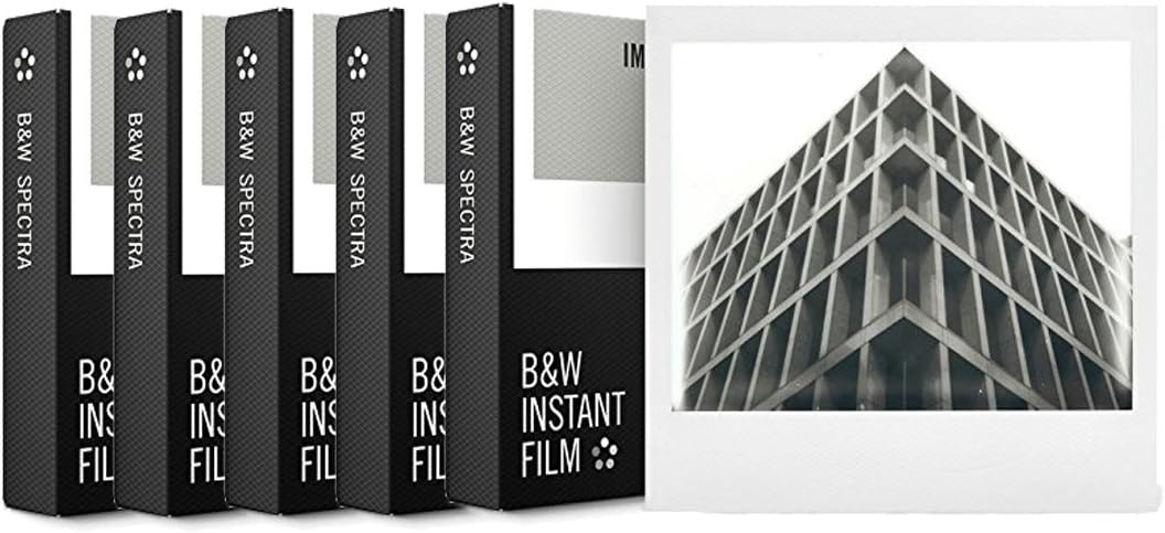 Impossible Project Spectra B&W Film (5 Pack)