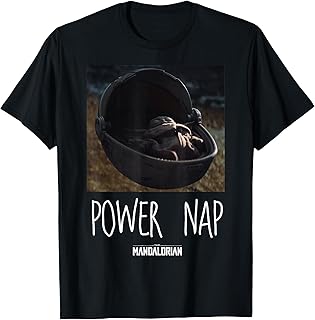 Star Wars The Mandalorian The Child Power Nap T-Shirt