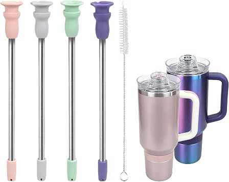 Replacement Straw for Cirkul 40oz Stainless Steel Tumbler with Handle