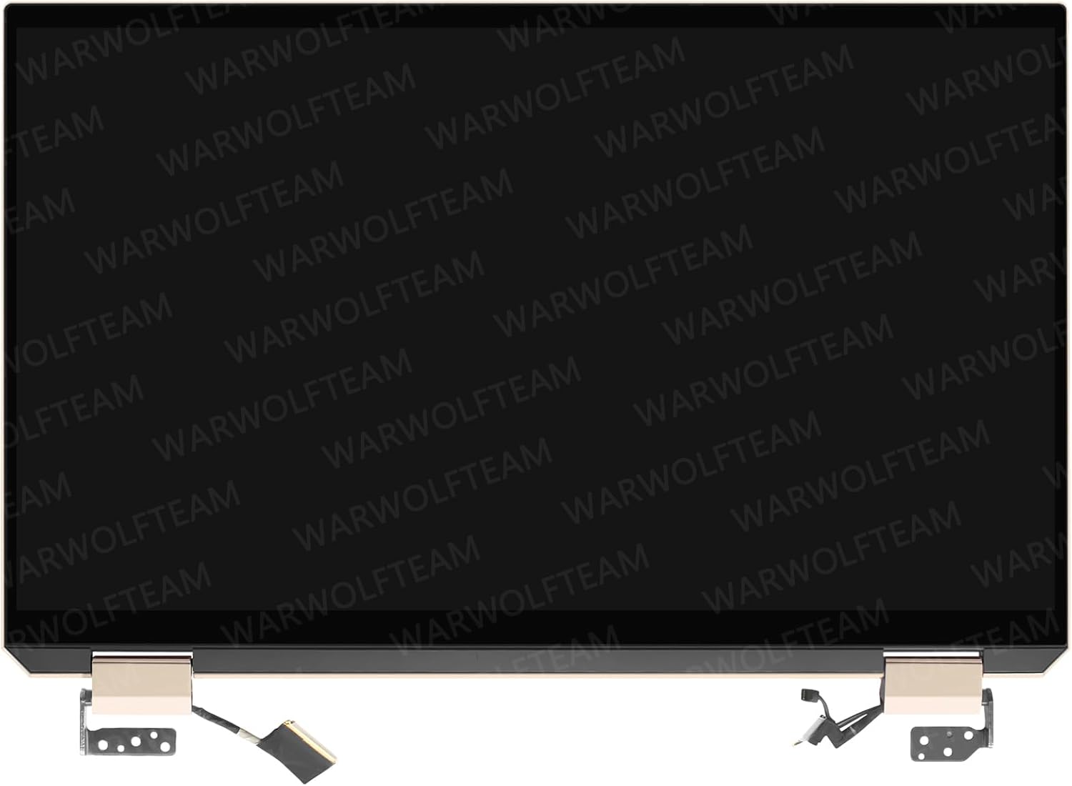 15.6in LCD 3840X2160 Touch Screen Digitizer Replacement Whole Hinge-up Assembly for HP Spectre X360 15-EB0041TX 15-EB0042TX 15-EB0043DX 15-EB0043TX L97636-001 (OLED Cable Version, Brown)