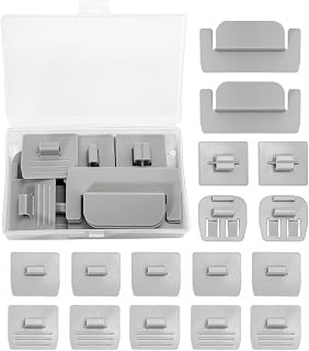 ontto テスラ専用 サンシェード サンブロック クリップ ルーフクリップ アクセサリー モデル3 モデルＹ 2017~2025等に適応 取り付け インサートクリップ 16個 天窓スプリットシェード 車用品 窓用 取り外し可能 グレー