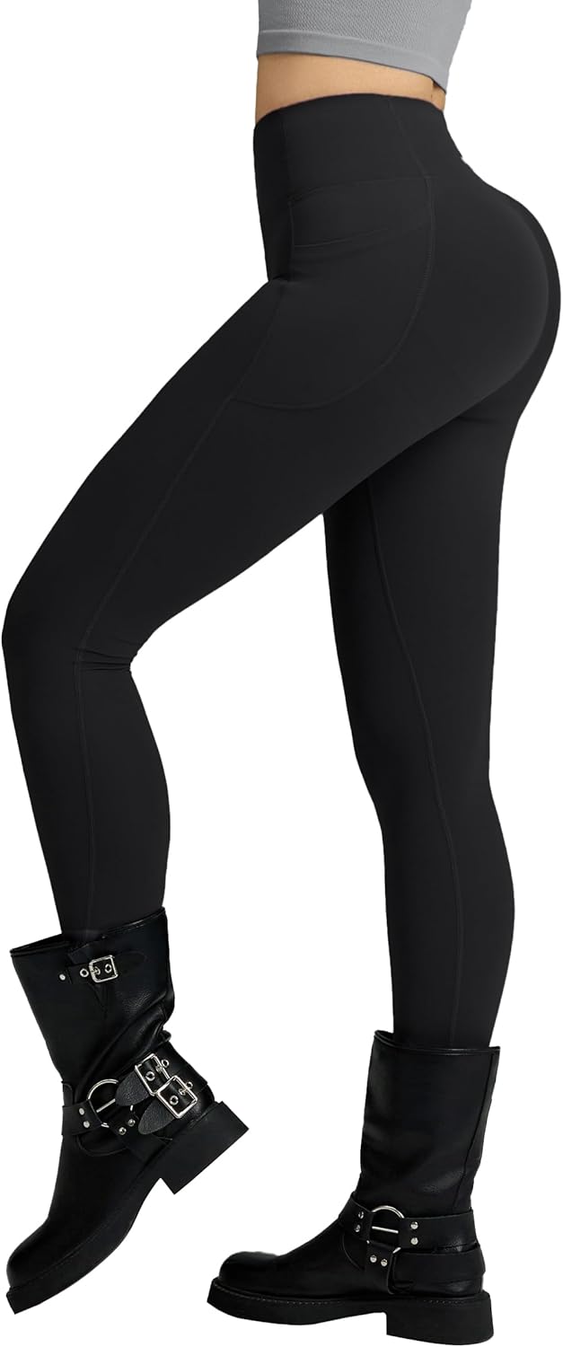 Women’s High Waisted Leggings with Pockets Buttery Soft Seamless Tummy Control Workout Running Yoga Pants Women’s High Waisted Leggings with Pockets Buttery Soft Seamless Tummy Control Workout Running Yoga Pants