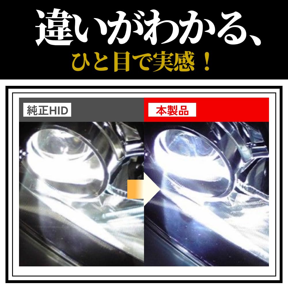 クルーズ CRUIZE D2S 6000K HID