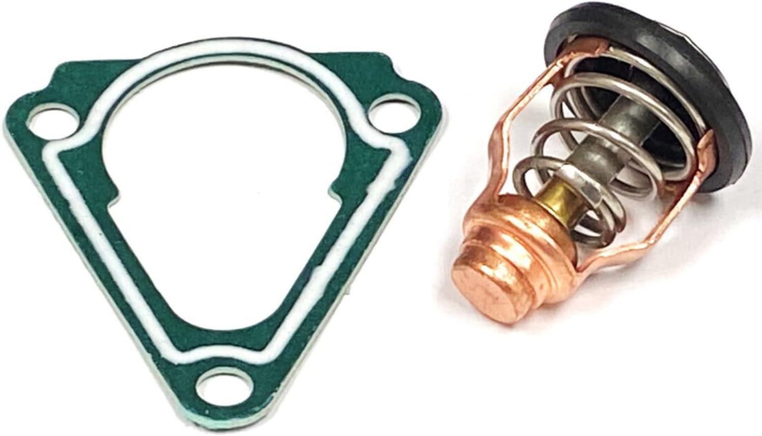 PARTSDEPOT Thermostat Kit Compatible with Yamaha 70-300 Hp 4-Stroke, 67F-12411-00-00 & 67F-12411-01