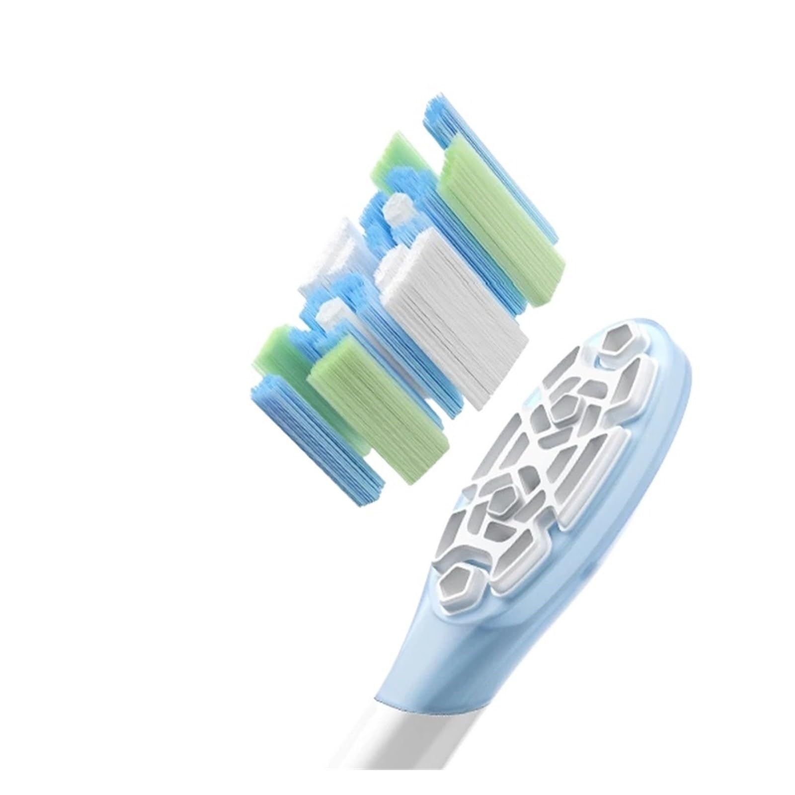 Testine di ricambio for spazzolino elettrico compatibili con MES609/MES610(Sensitive 3 pcs)