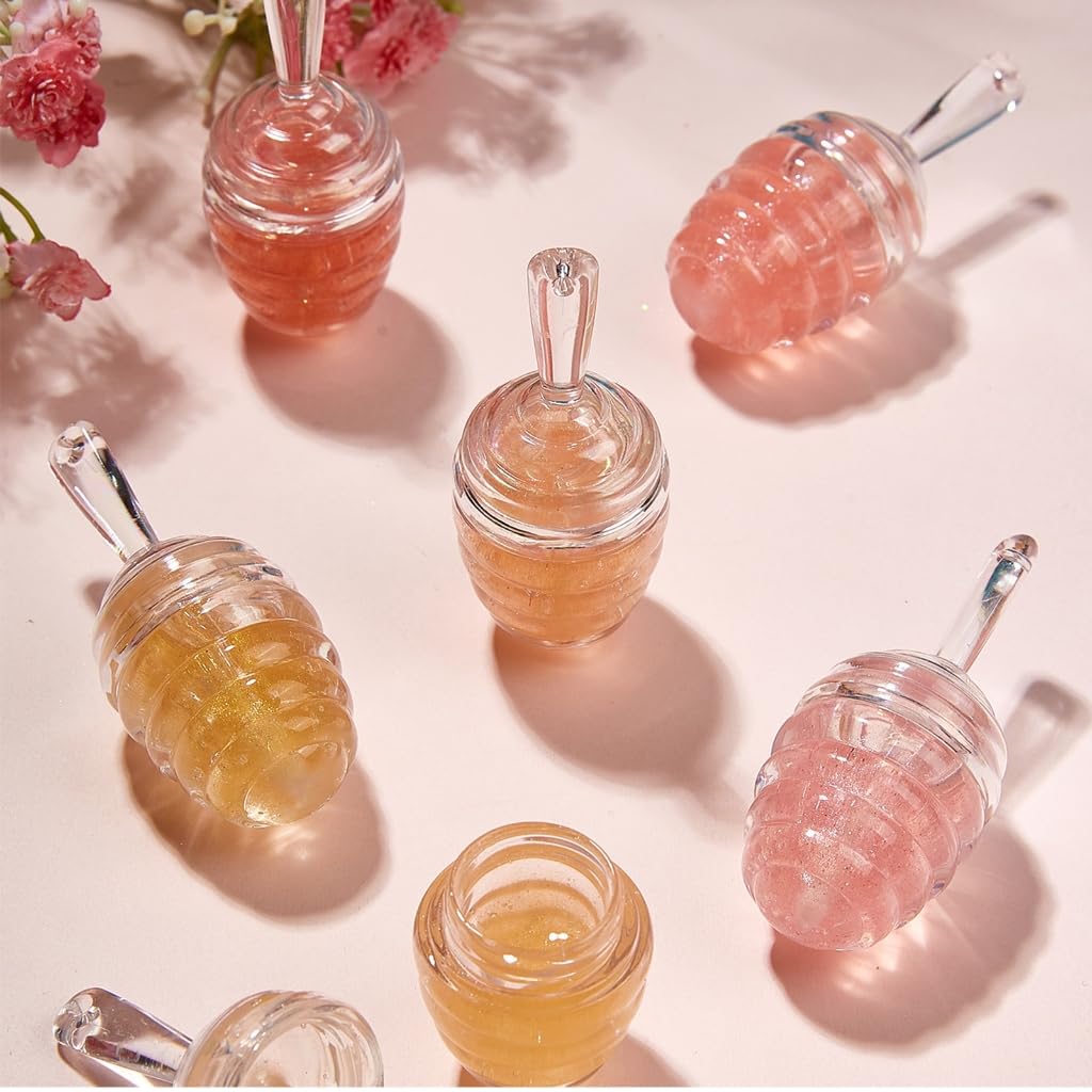 Hydrating Honeys Lip Oil Gloss Moisturizing Plumping Lip Oil Lasting Lip Oil