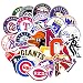 MLB Baseball Team Sports Stickers for Kids Scrapbooking Helmets Tumblers Bike Car Motorcycle Wall Decoration 30pcs