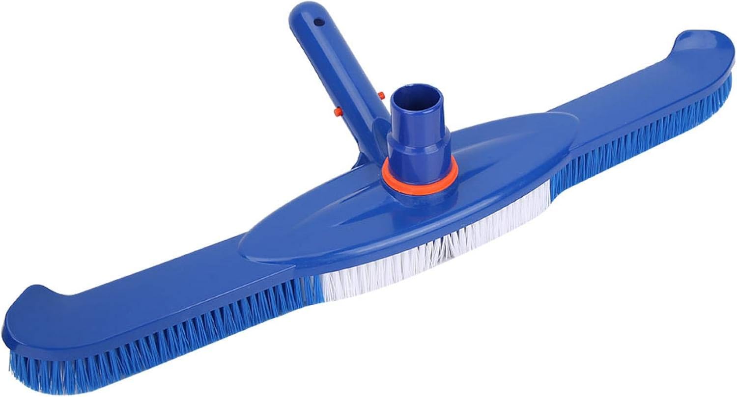 Pool Vacuum Head Pool Suction Cleaner 2 in 1 Design Swimming Pool Suction Device Ground Tool for Walls Tiles and Floors Pool Brush