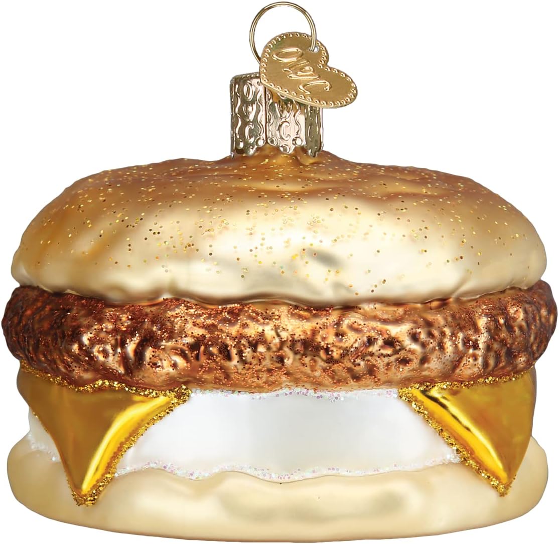 Old World Christmas Blaubeer-Muffin Ornament - Handgemachter Glas-Schmuck Für Den Weihnachtsbaum