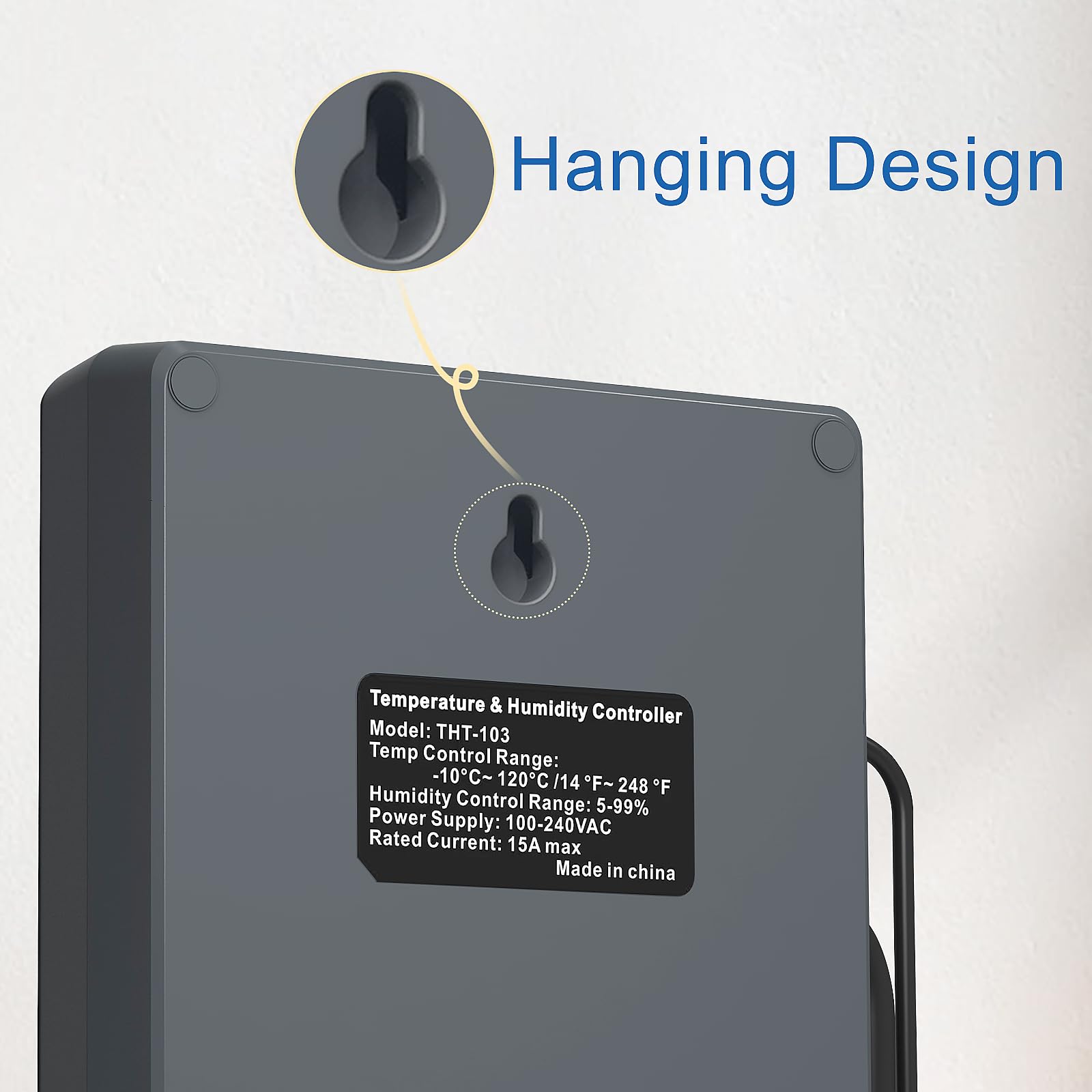 Digital Temperature & Humidity Controller - Grow Tent -6