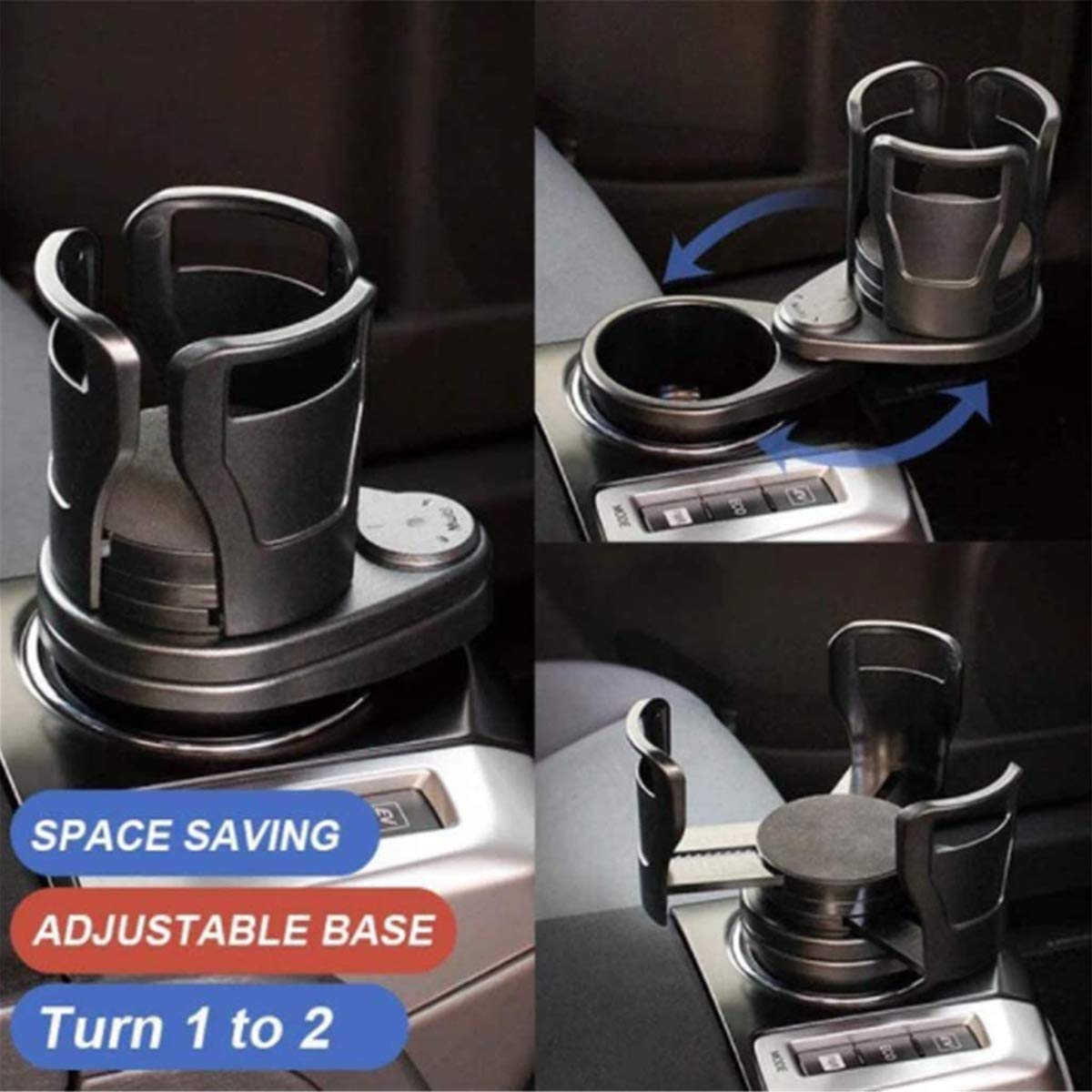 6PCS Auto bekerhouder invoegen positie begrenzer, Anti schudden
