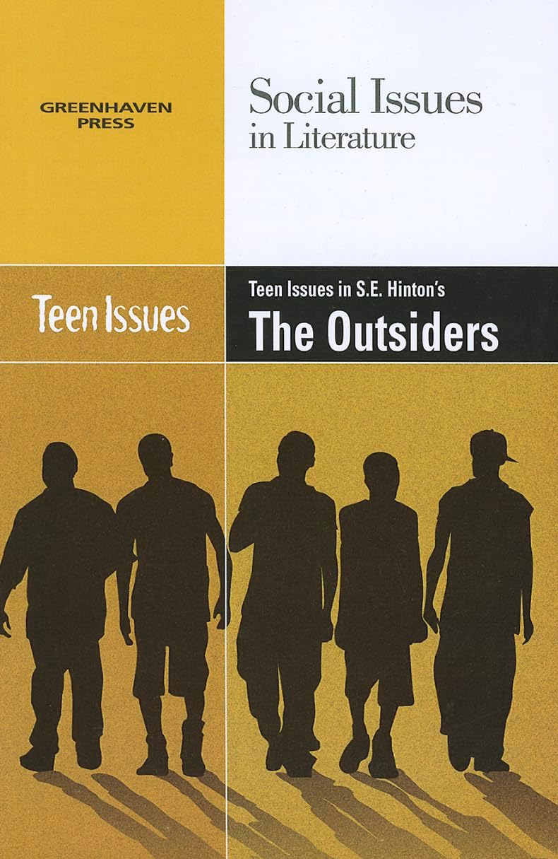 Greenhaven Press Teen Issues in S.E. Hinton's the Outsiders