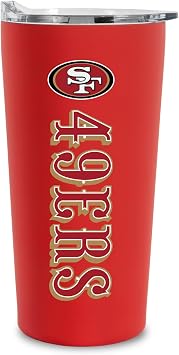 Rico Industries NFL Football Soft Touch, Easy Grip Tumbler