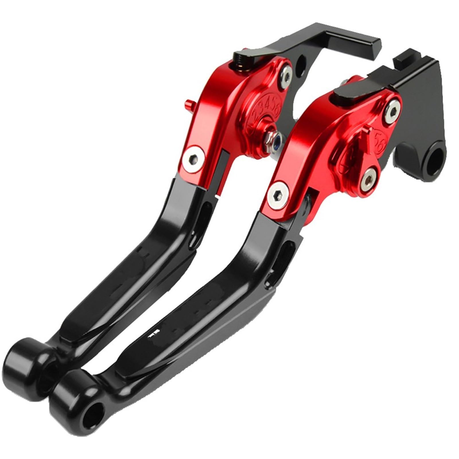 OUVECR Motorbike Brake Levers for XRV750 L-Y Africa Twin 1993-2003 2002 2001 1999 1998 1997 Adjustable Handle Levers Brake Clutch Lever(K)