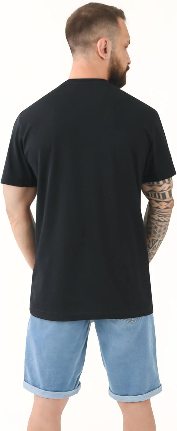 Men's T-Shirts – Regular Fit, Soft Cotton, Comfortable Short Sleeve - Image 4
