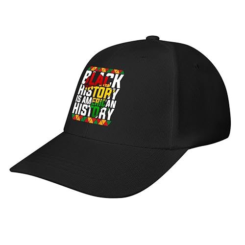 Black History Month Hat for Men Women Adjustable Baseball Cap