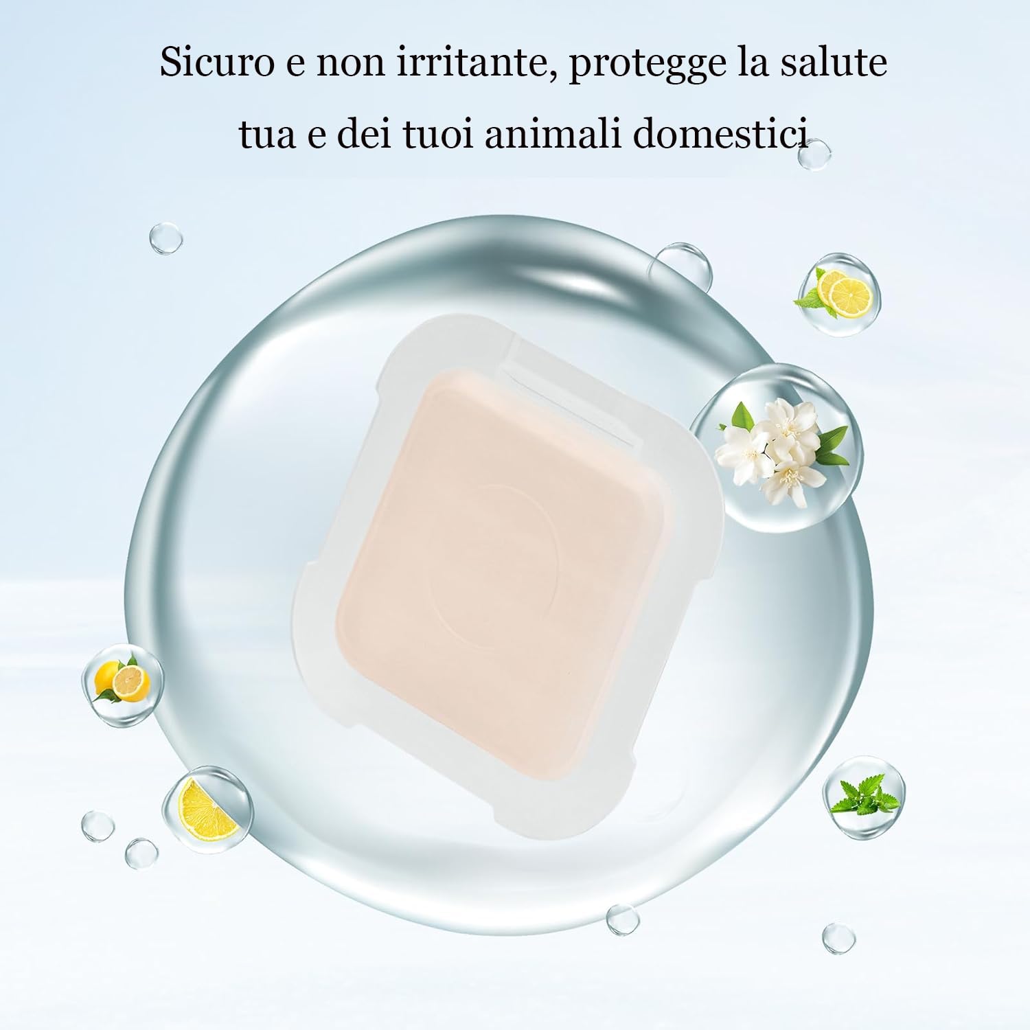 BUNMO 6 pezzi N50 2.0 Deodorante per Toilette per Gatti Autopulente, Compatibile con Pura Max/Pura Max 2/Max Pro,Eliminatore di Adori per Lettiere di Gatti, Alta Sicurezza, Profumo a Lunga Durata