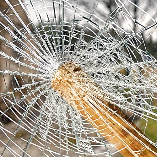Sicurezza: dopo aver applicato la pellicola di sicurezza sul vetro, le schegge di vetro non schizzano né cadono. Protezione efficace della sicurezza personale.