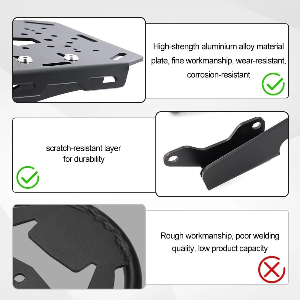 Moto Tylny bagażnik Pasuje Do CB 1000 Hornet CB1000 SP 2025-2026 Tylny Bagażnik Motocyklowy Case Box Wspornik Podporowy
