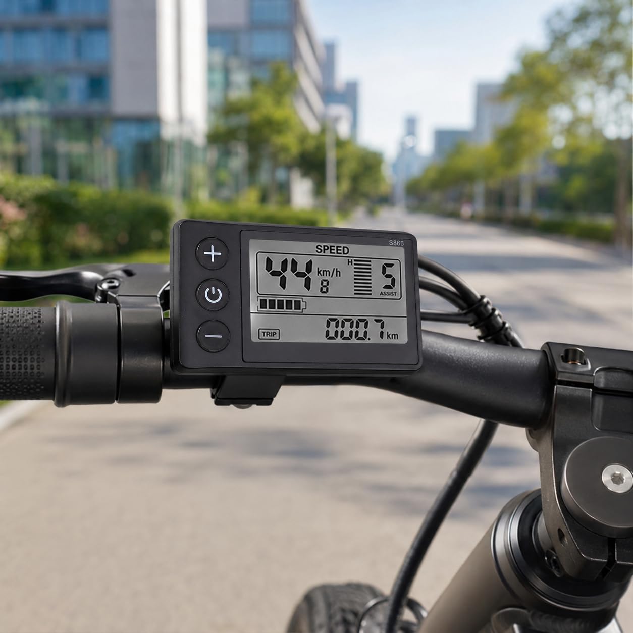 Amazon.co.jp: 電動自転車用LCDディスプレイ、電動自転車 S866 LCD