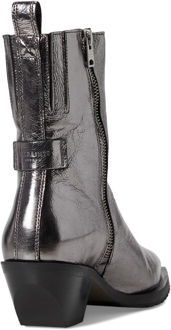 AllSaints womens Bazely Metallic Boot