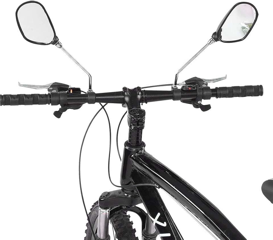 Bikes Mirrors for Handlebars, 2 Pcs 360° Adjust Rotatable Bikes Mirror, Wide Angle Safe Shockproof Bikes Mirrors Road, Bikes Handl