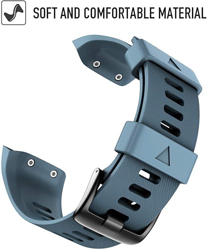Miniatura 2 de NotoCity Correa de repuesto para reloj Garmin Forerunner 35 de silicona suave compatible con reloj inteligente Forerunner 35
