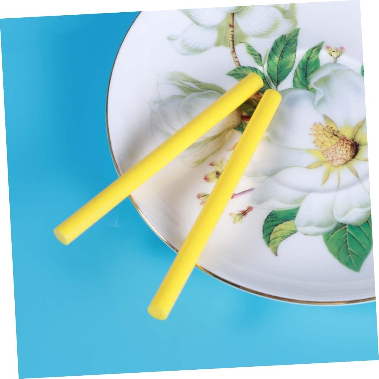 16pc Colorful Hot Melt Glue Sticks Yellow for Crafts Repairs DIY Projects High Viscosity Fast Curing Versatile Adhesive for More