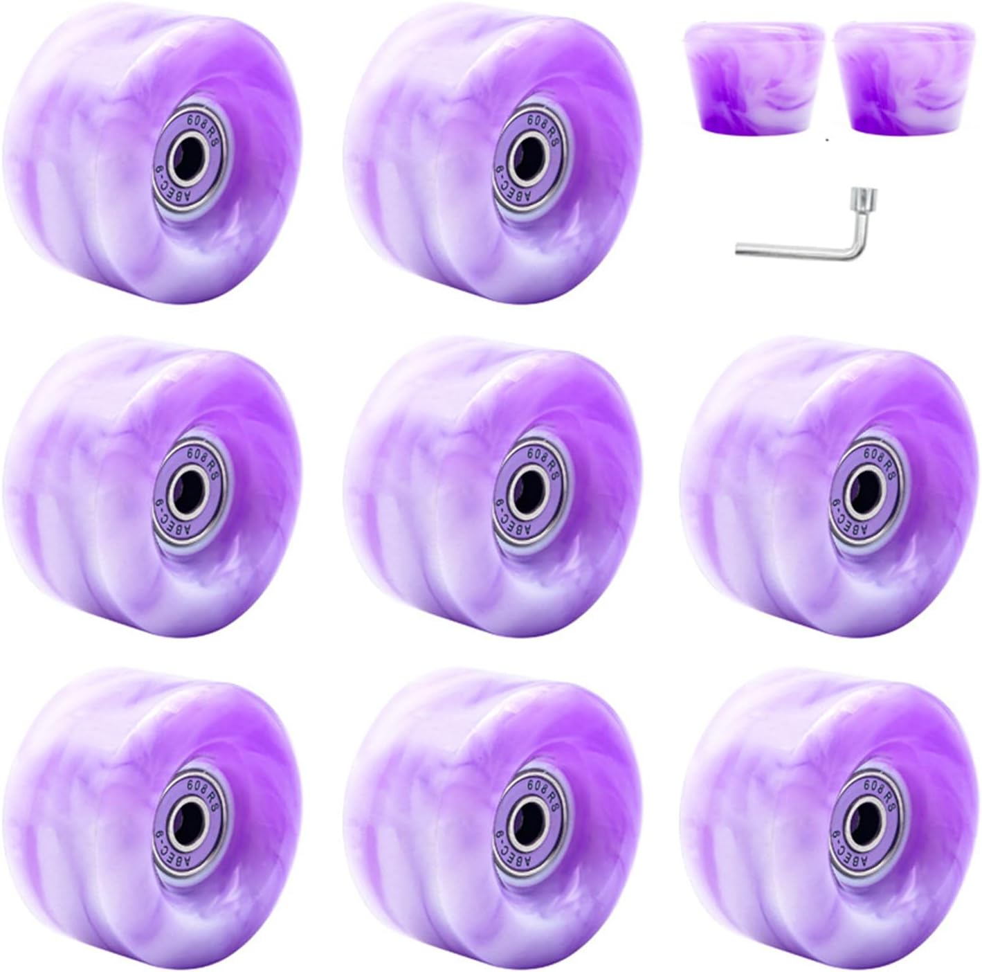 Roller Skate with Wrench Quads Roller Skate Double Row Skating Skateboard Quads Skate Replacement