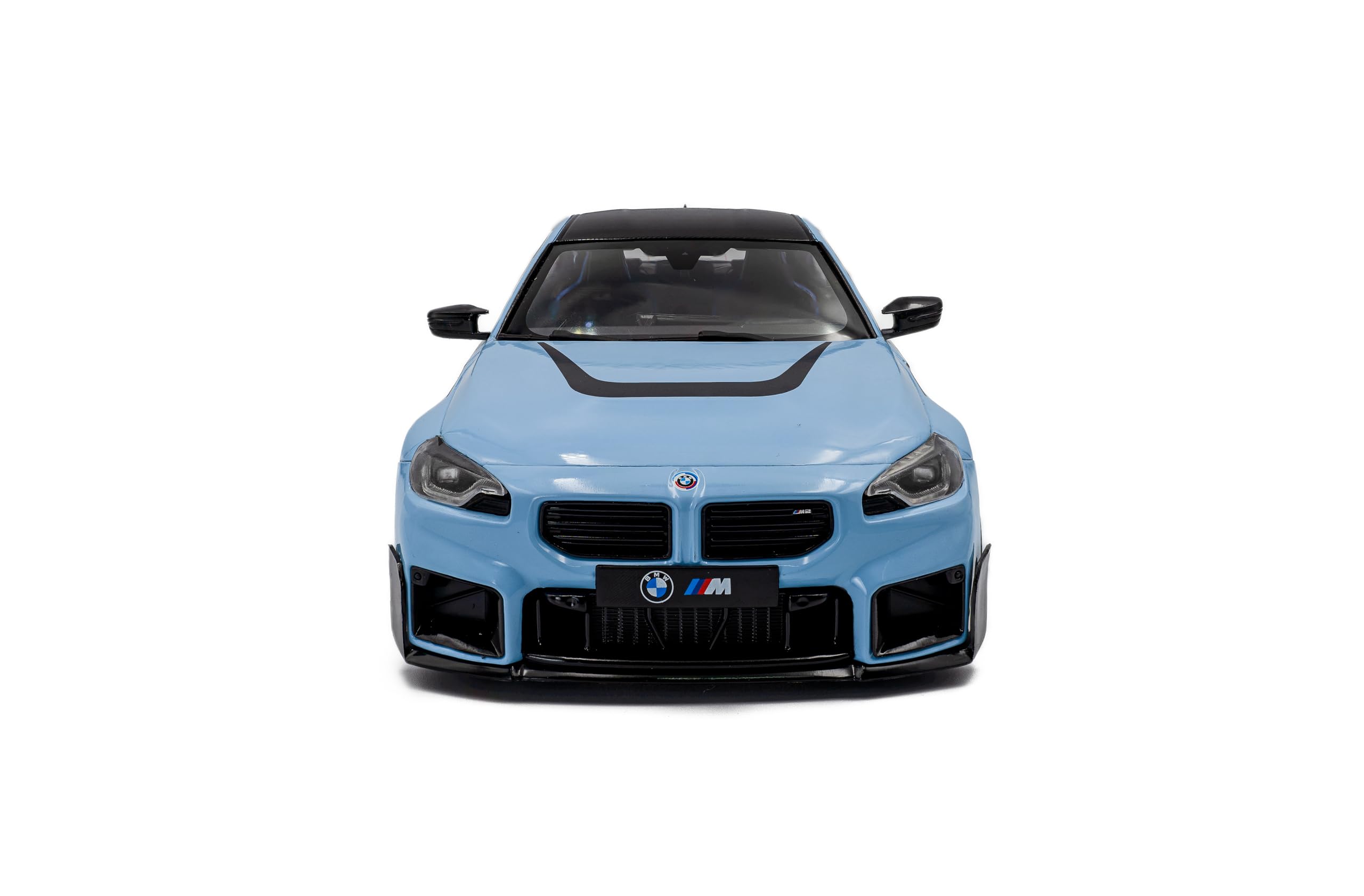 Solido BMW M2 (G87) Piezas de rendimiento Zandvoort Blue 2024 Modelo de coche fundido a presión - SKU S1812901 a escala 1:18