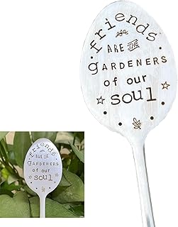 Garden Plant Marker Friendship Gift for Women Gardeners, Plant Stake Lab...