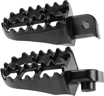 for 150 F for CRF 150 R for CRF 150 RB for XR 50 R for XR 70 R for XR 75 Footrest Footpegs Foot Pedal Foot Pegs Motorbike Foot PedalsBlack