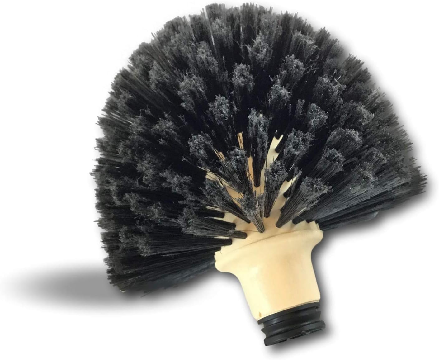 Tête de Loup Brosse Boule Ø 180 mm à Douille Vissante pour Nettoyage Poussière Toiles d'Araignées Plafonds Coins
