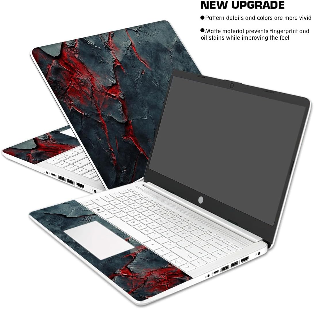 Laptop Skin Decal HP 14" - Rustic, Laptop Cover Sticker, No Cutting Required, No Bubble, Waterproof, Scratch Resistant - Including Wide Screen and Wrist Pad