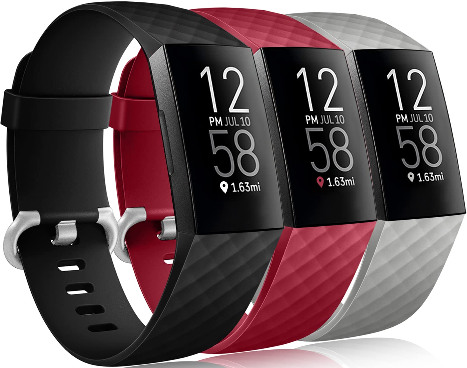 Wepro Waterproof Bands Compatible With Fitbit Charge Charge