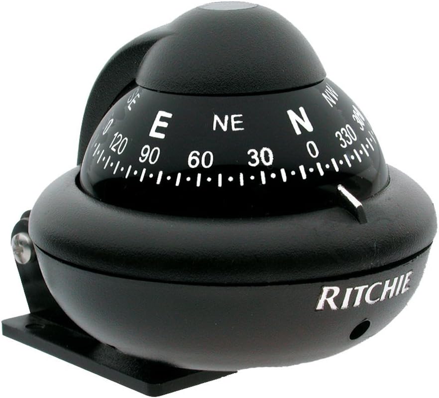 Ritchie Navigation Flush Mount Compass, Black (F50