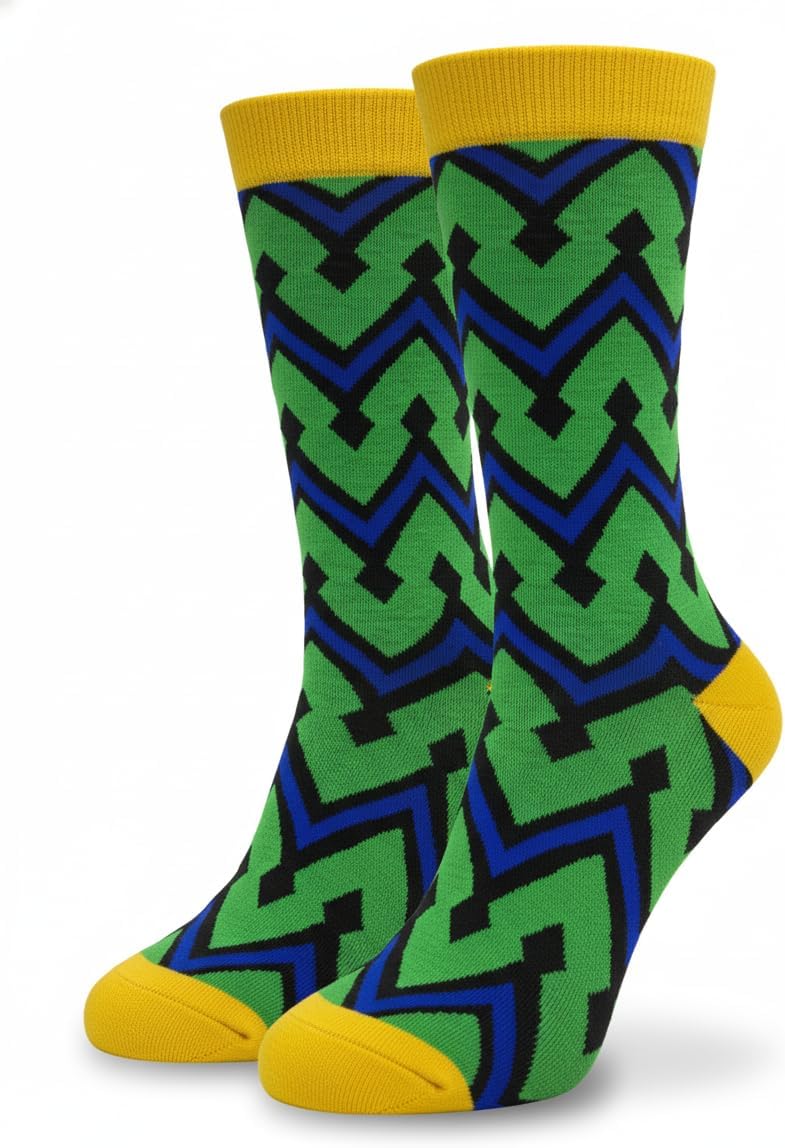 Trombone Instrument Novelty Funny Crazy Crew Socks Stockings for Men Women