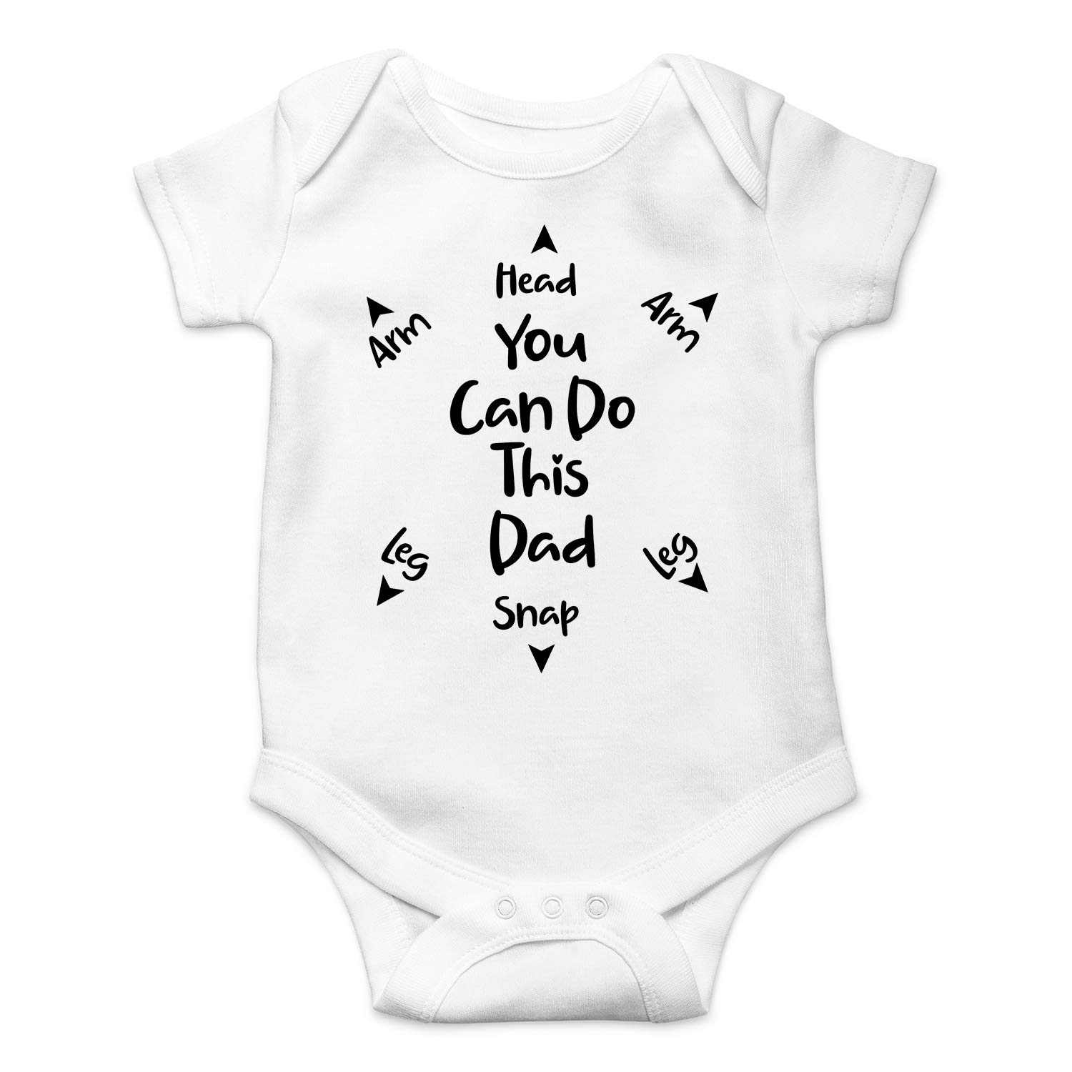 You Can Do This Dad - Funny Baby Essentials Bodysuit - Newborn Girl Outfits Baby Boy Clothes