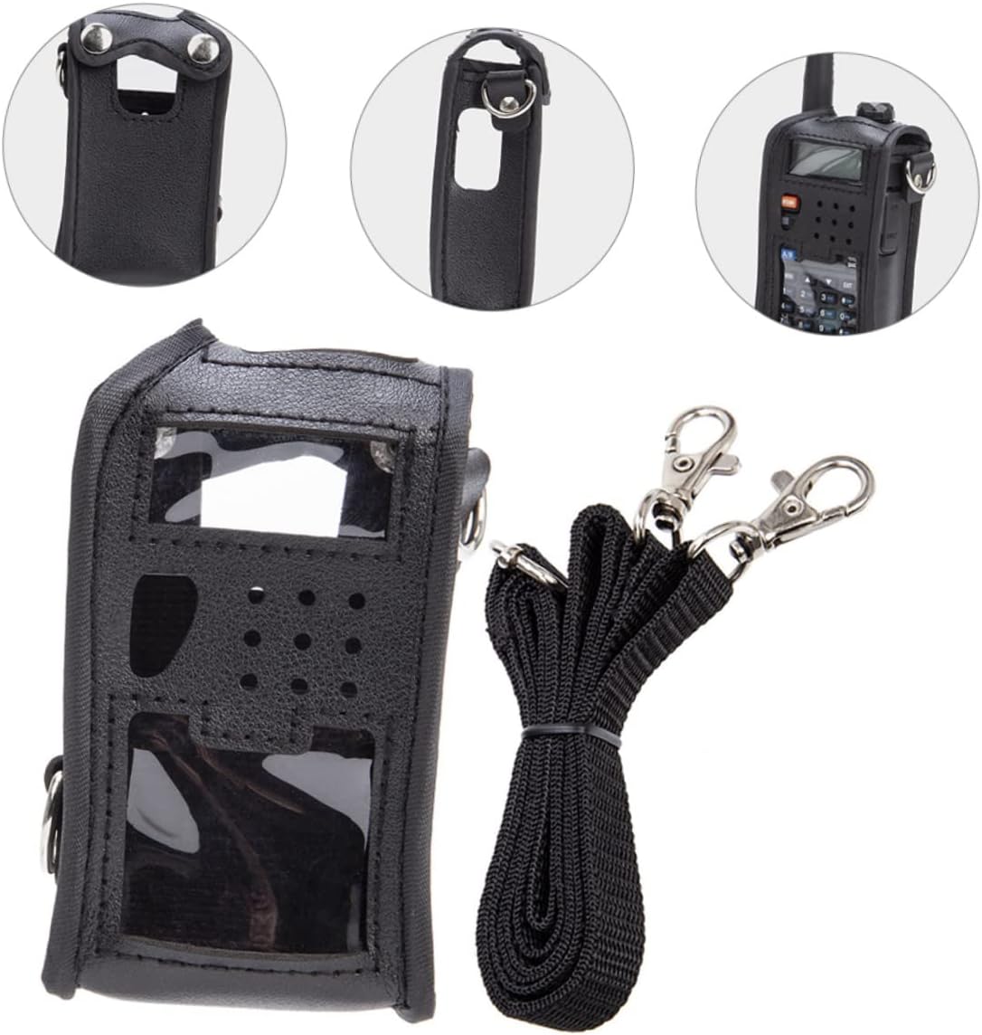 DOITOOL 3pcs Heavy Duty Holder Bag for Intercom Bag Lanyard Protective Case for Outdoor Use