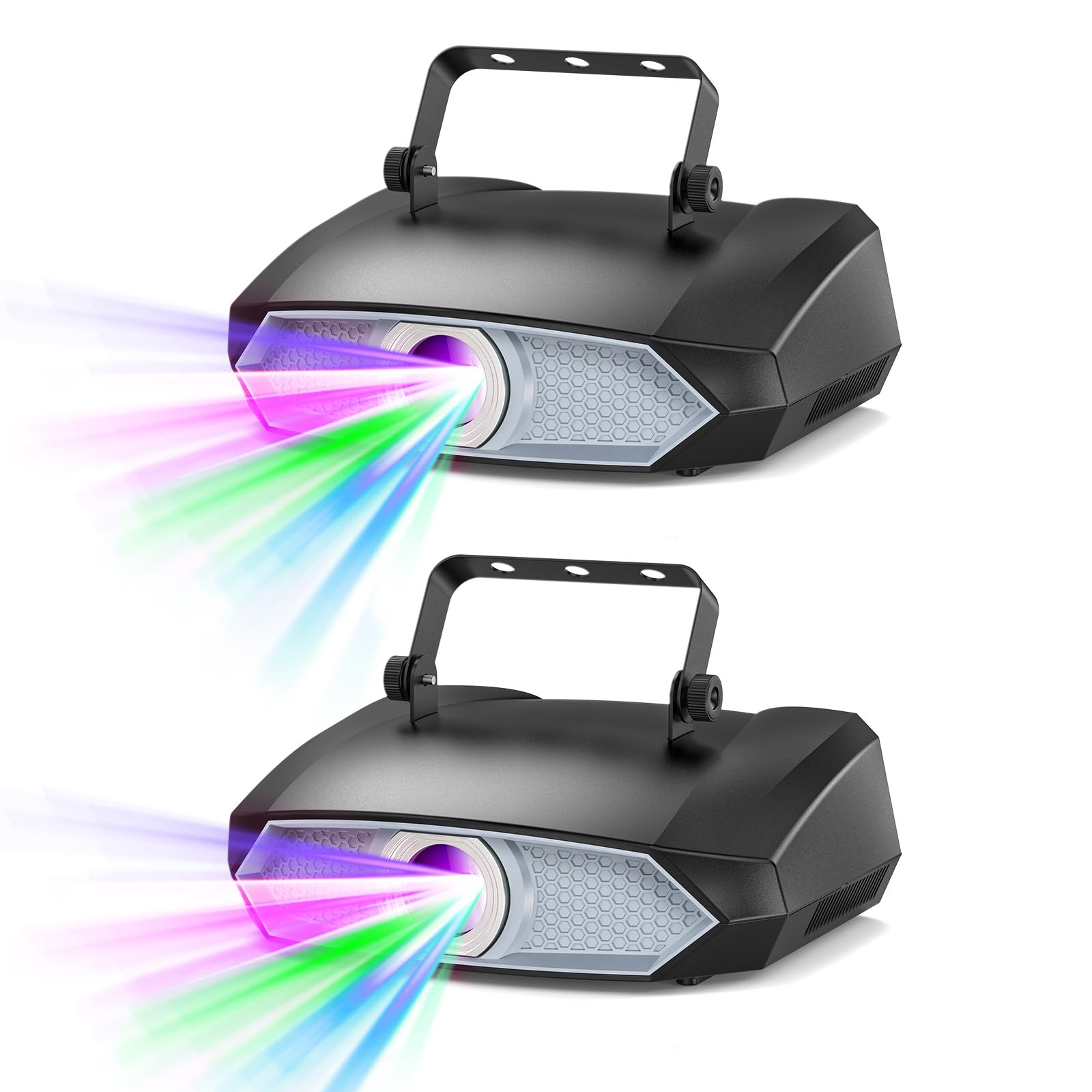 DJ Laser Light for Party, 3D Animation Laser Machine,Multiple Control Functions,Support Manual Graffiti, Text Playback, and Personalized Programming,Suitable for DJ Parties, KTV Bars and Events（2PCS）